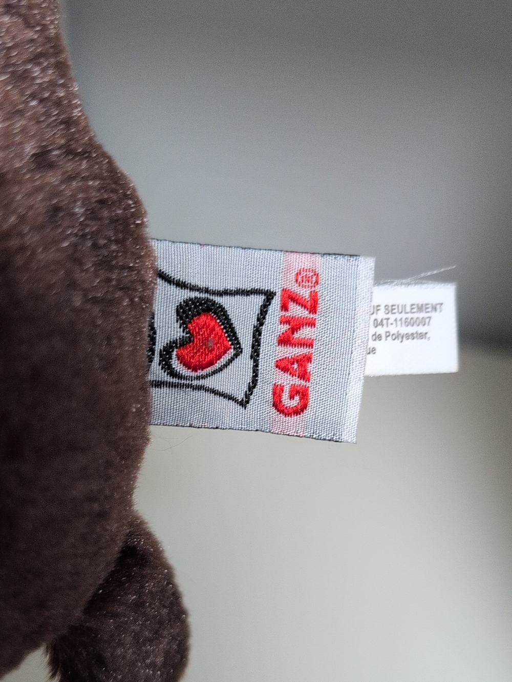 💜2/$20💜 Webkinz Moose HM375 No Code Ganz Collectible Plush Y2k - Picture 6 of 6